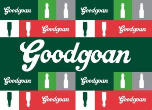 Grolsch kaartje A5 'Goodgoan' met beugels