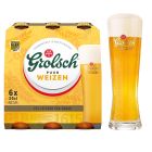 Grolsch sixpack Weizen 30cl met 6 Weizen glazen